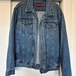Classic Blue Denim Jacket, Men’s L